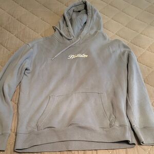 Hollister Men's Light Gray Hoodie